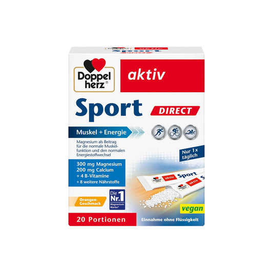 Doppelherz Sport DIRECT toidulisand 20 tk