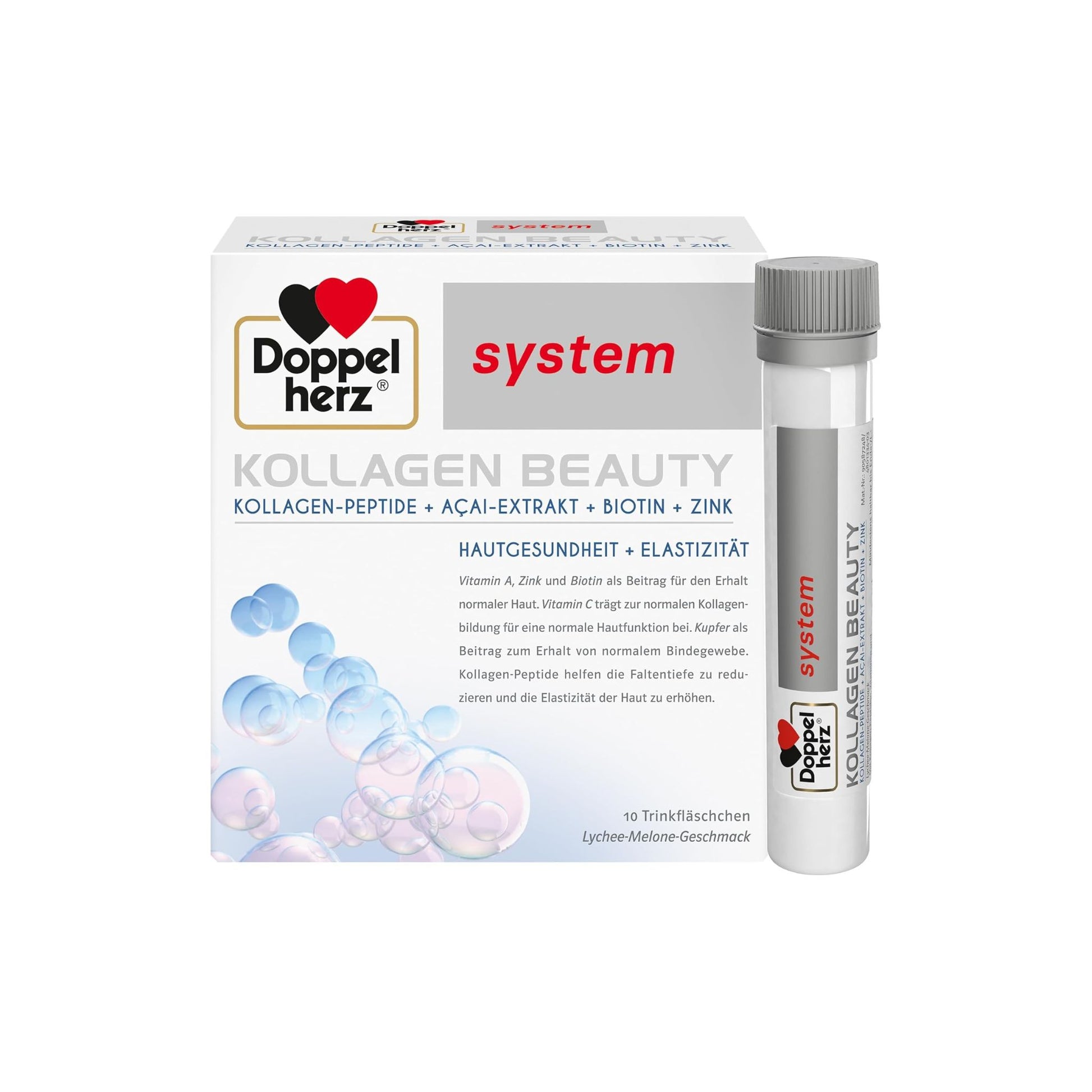 Doppelherz System Kollagen Beauty joogipudelit 10 tk