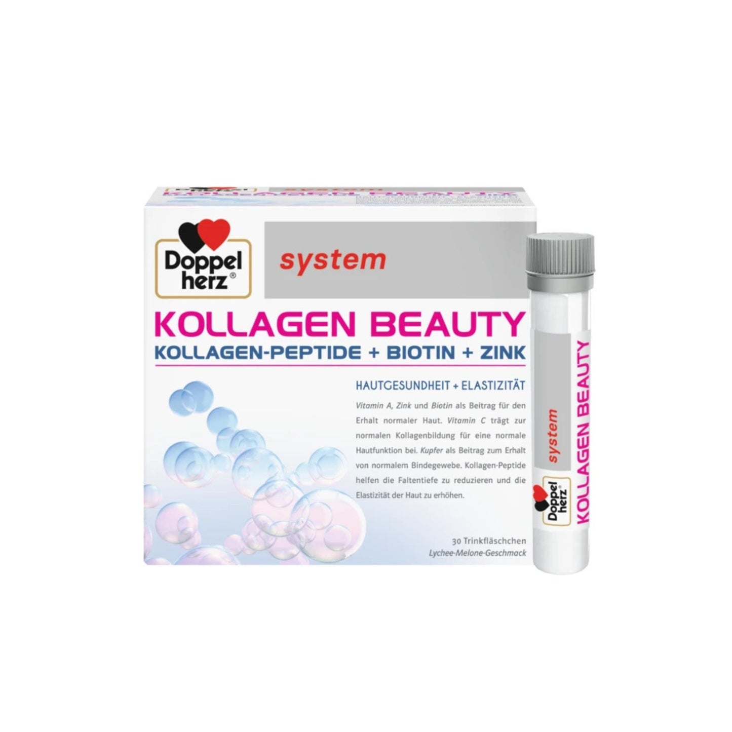 Doppelherz System Kollagen Beauty joogipudelit 30 tk